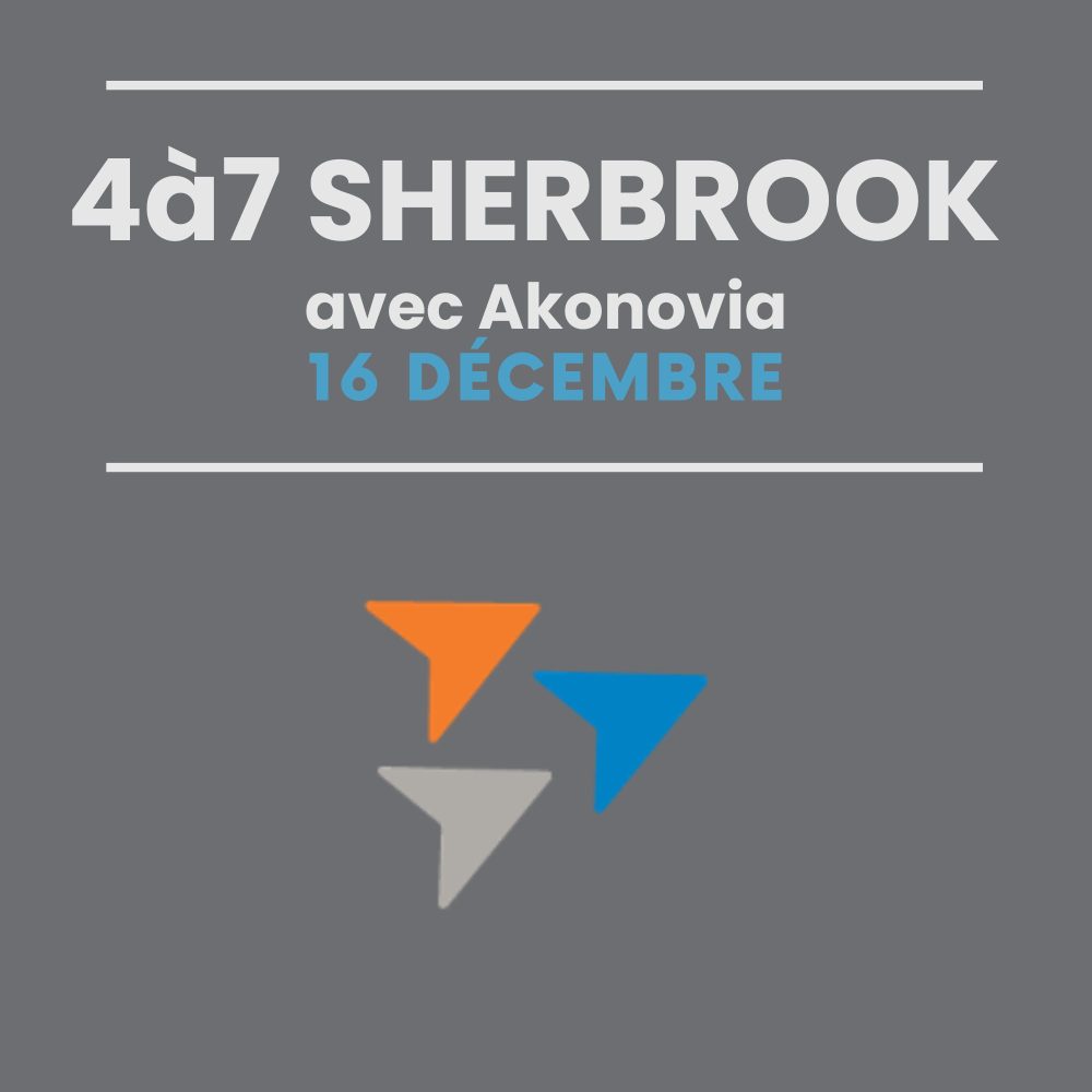 4-7pm à Sherbrook avec Akonovia